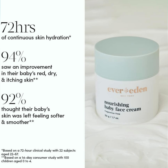Ever Eden Baby Nourishing Face Cream - Picture 3 of 4